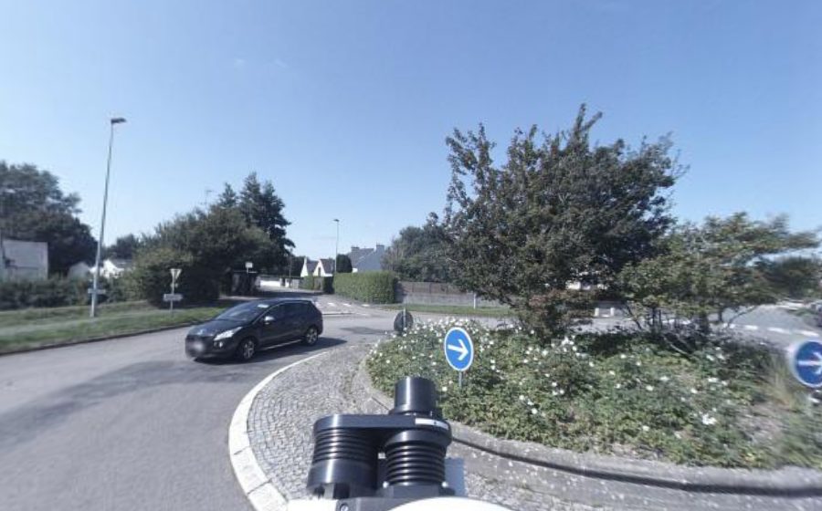 Vue du Rond-Point de Kerlosquet