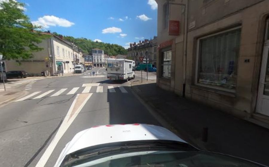 Vue de la Place du Saulcy
