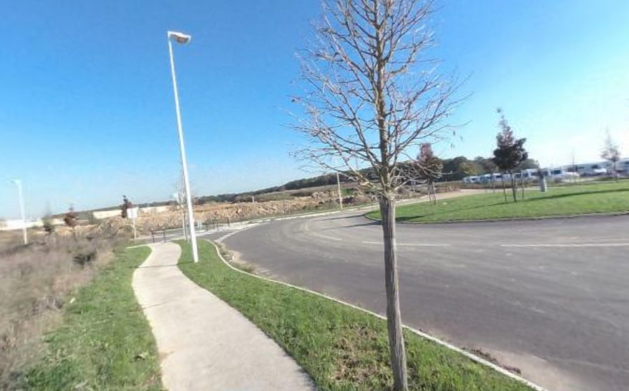 Vue du Rond-Point Pierre Tchernia