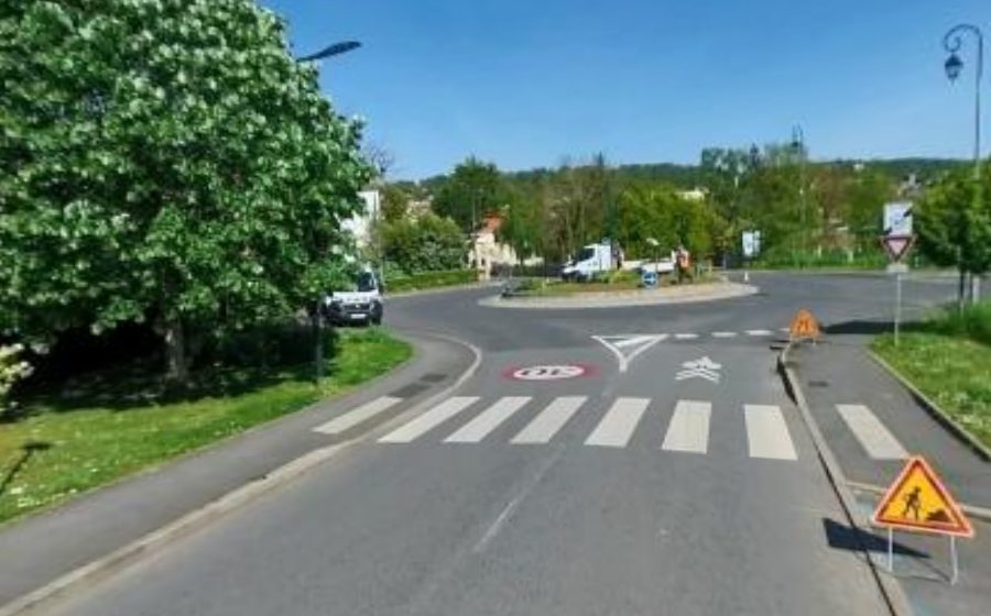 Vue du Rond-Point de l'Europe