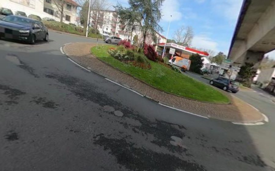 Vue du Rond-Point de la Négresse
