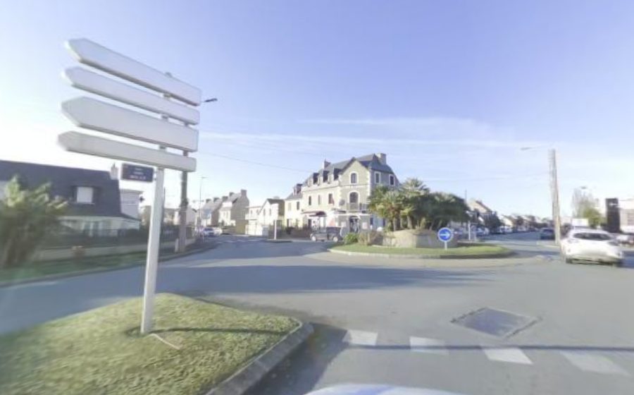 Vue du Rond-Point de la Croix de l'Espérance