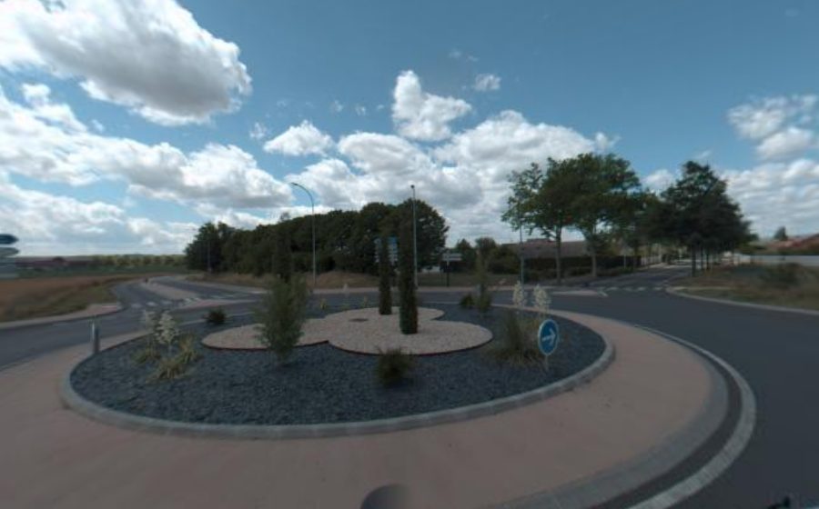 Vue du Rond-point anonyme n°1287446772