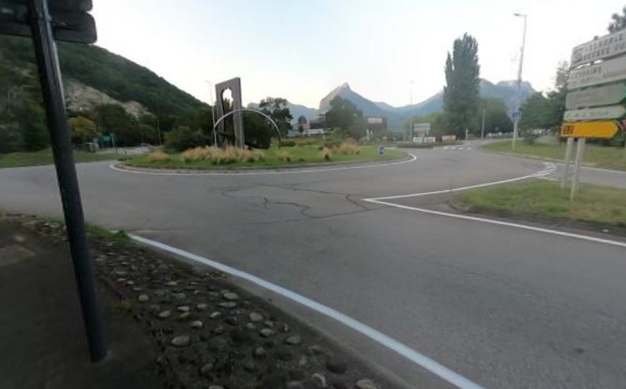 Vue du Rond-Point San Giovanni Lupatoto