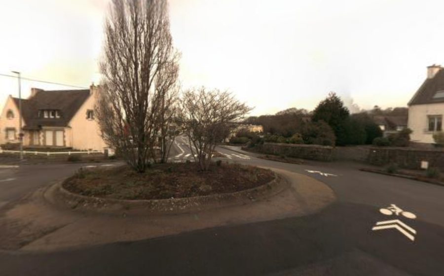Vue du Rond-Point de Koat Bihan