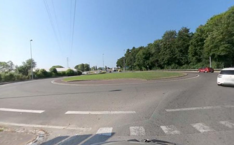 Vue du Rond-Point de l'Hélice