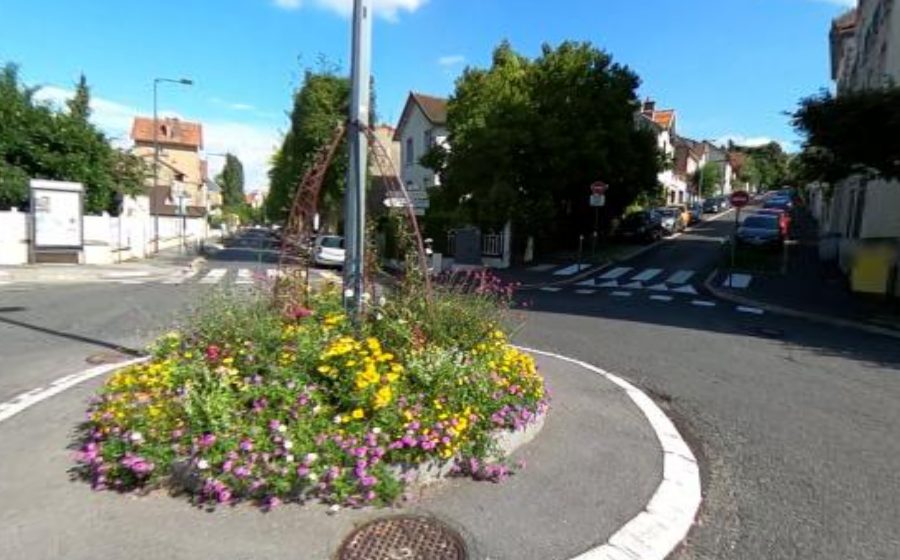 Vue du Rond-Point d'Arthelon