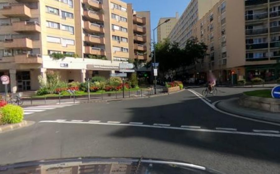Vue du Carrefour Albert Legris