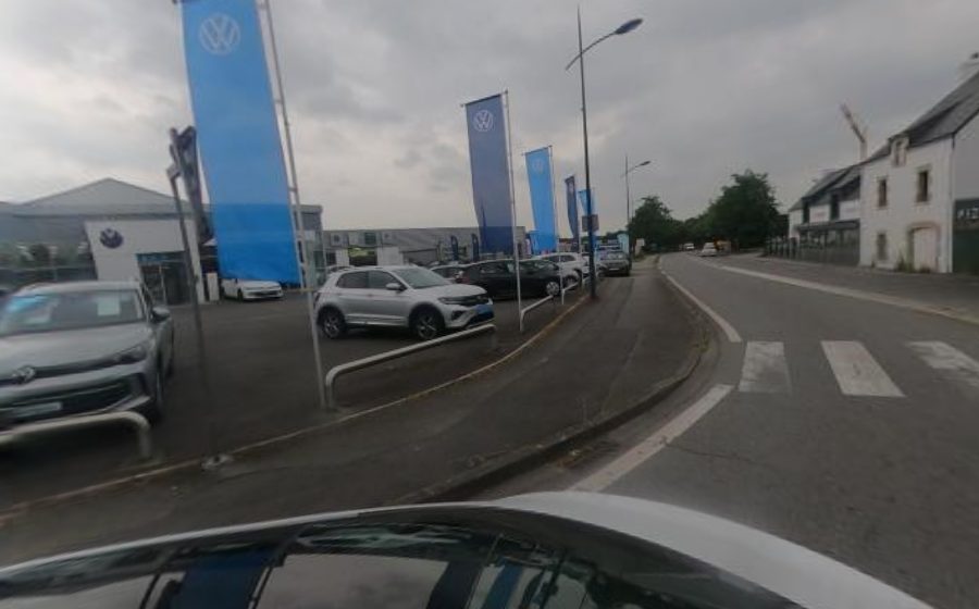 Vue du Rond-Point de Toul Fourc'h