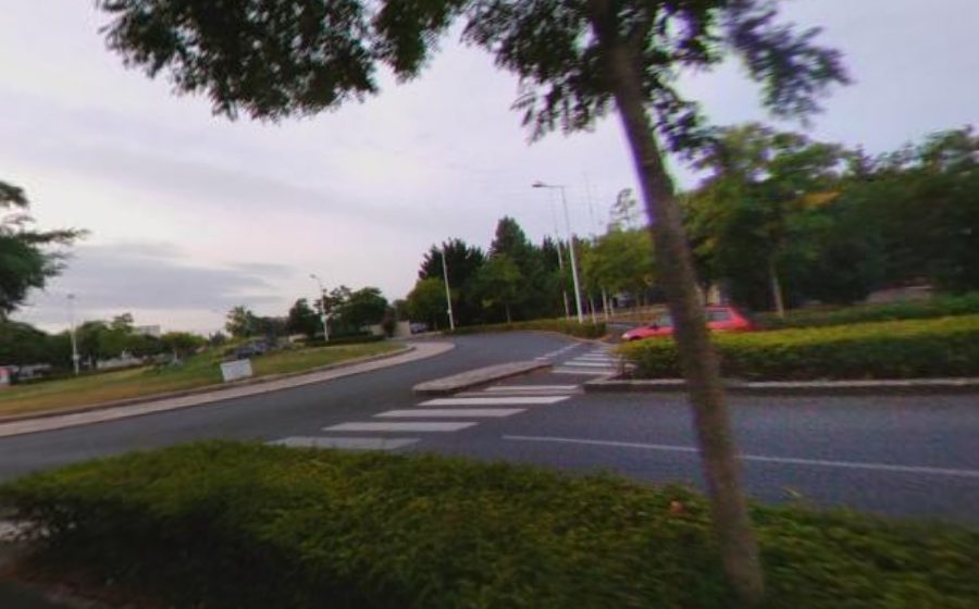 Vue du Carrefour Giratoire Charles de Gaulle
