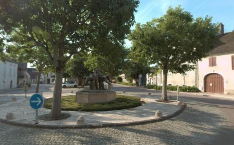 Vue du Place de Johannisberg