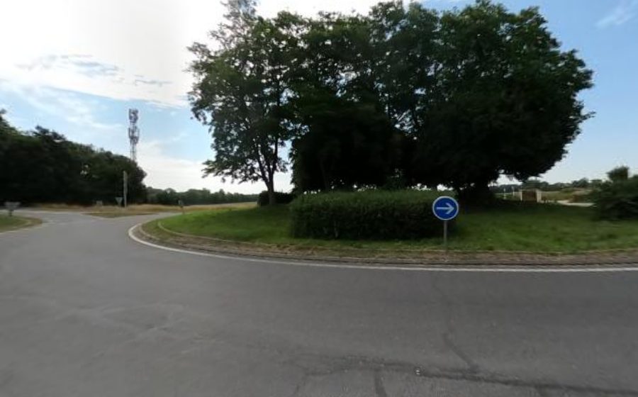 Vue du Rond-Point de l'Équipement