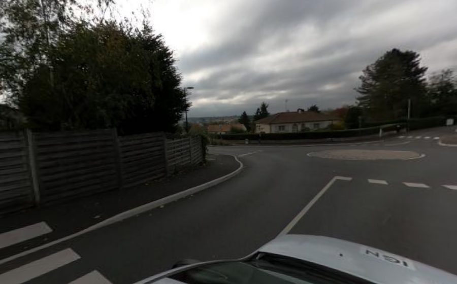 Vue du Rond-Point de la Garenne