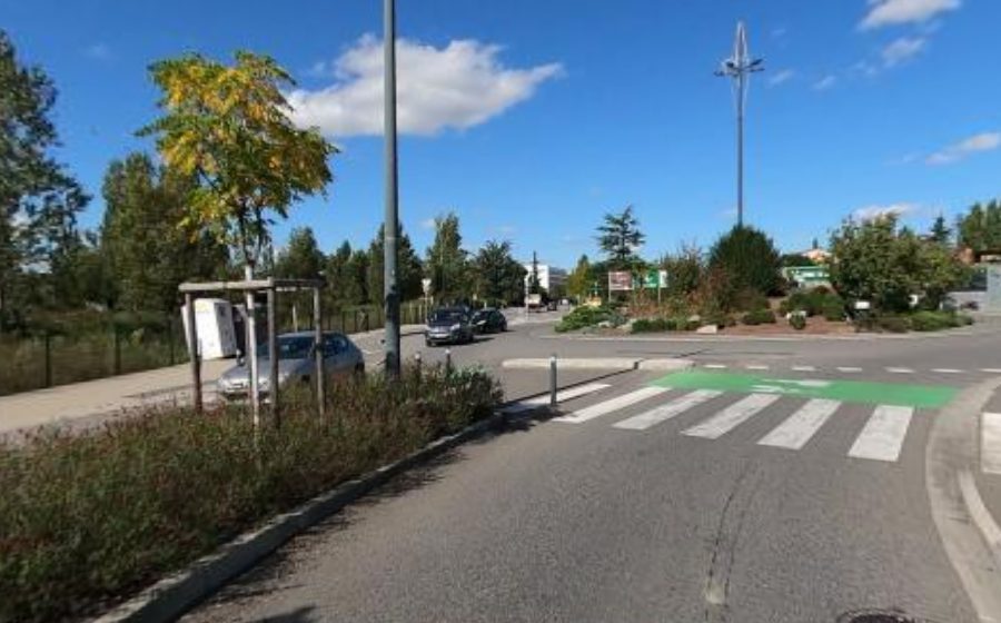 Vue du Rond-Point Rafik et Fila