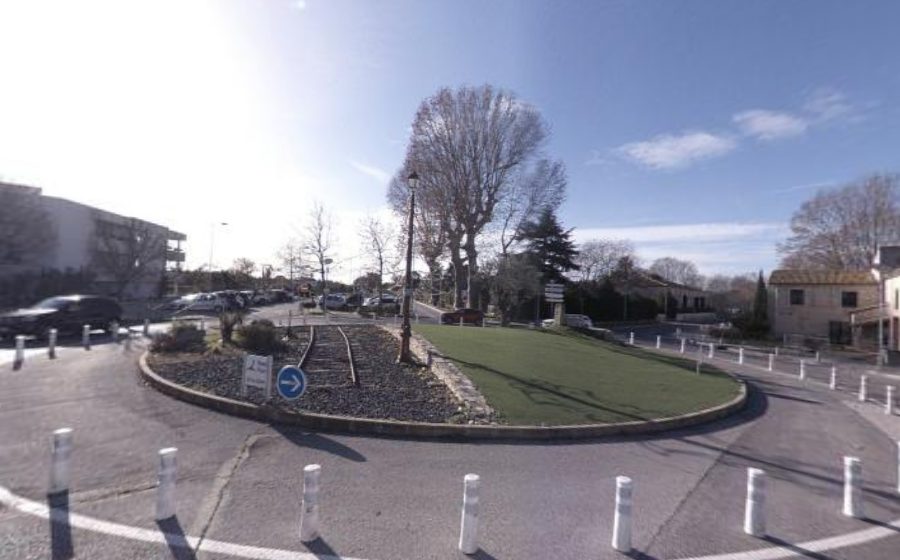 Vue du Rond-Point de la Gare