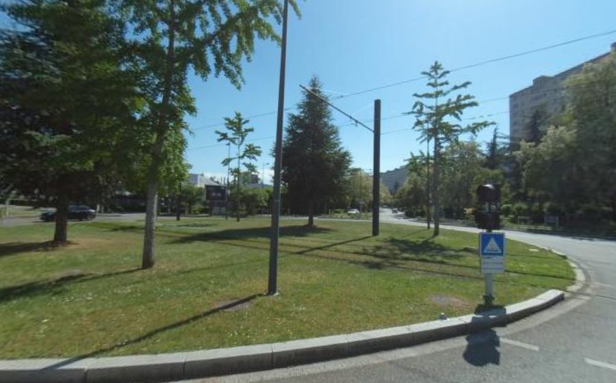 Vue du Rond-Point André-Marie Talvas