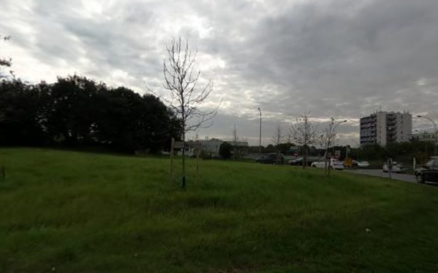 Vue du Rond-Point Madeleine Pelletier