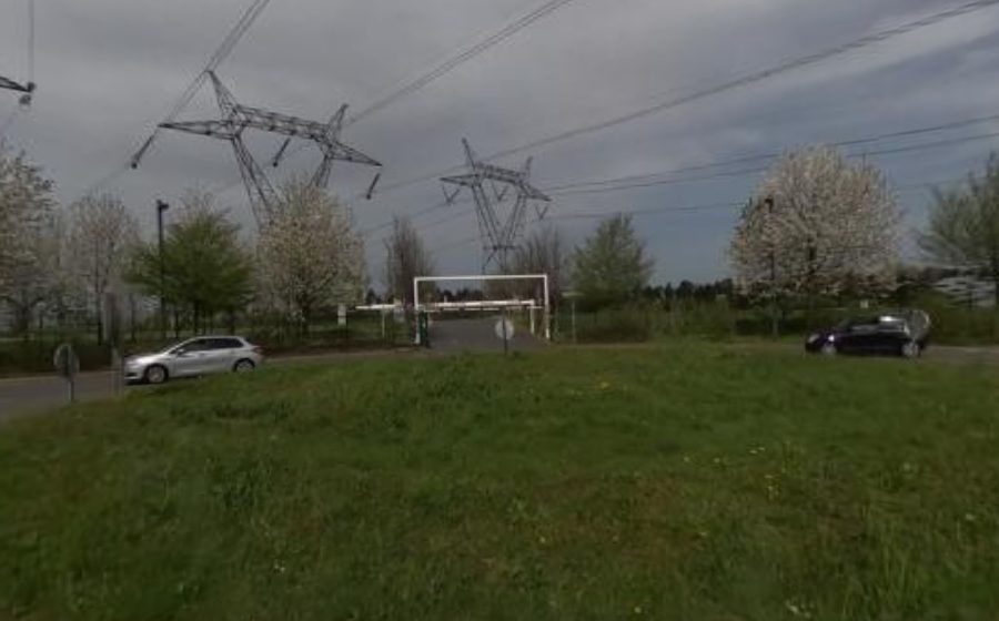 Vue du Avenue de la Plaine des Sports