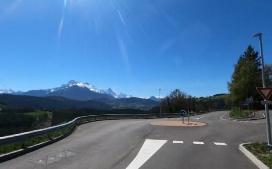 Vue du Route de la Corniche