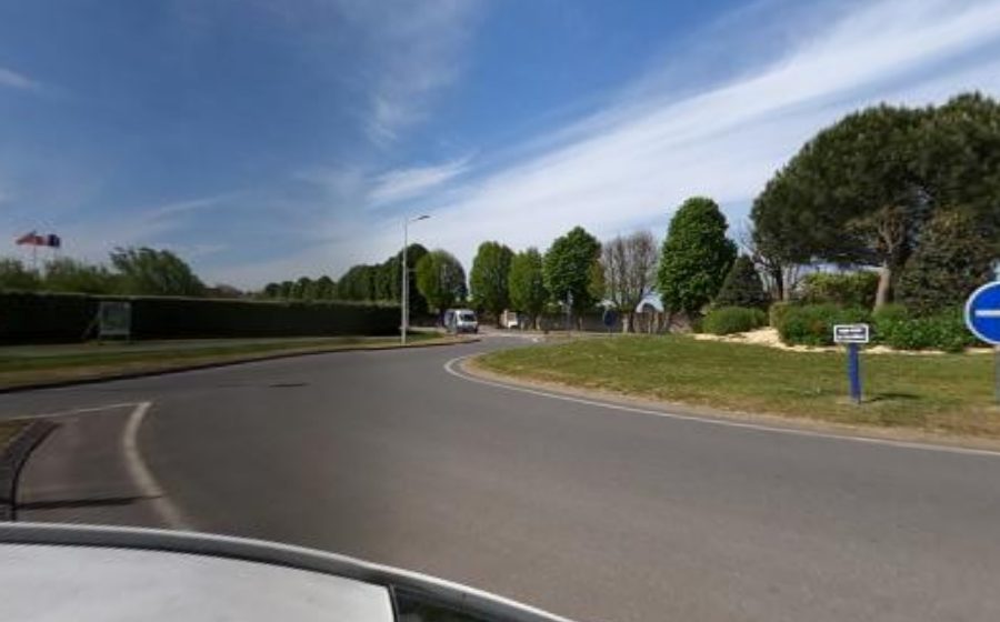 Vue du Rond-Point de Colleville