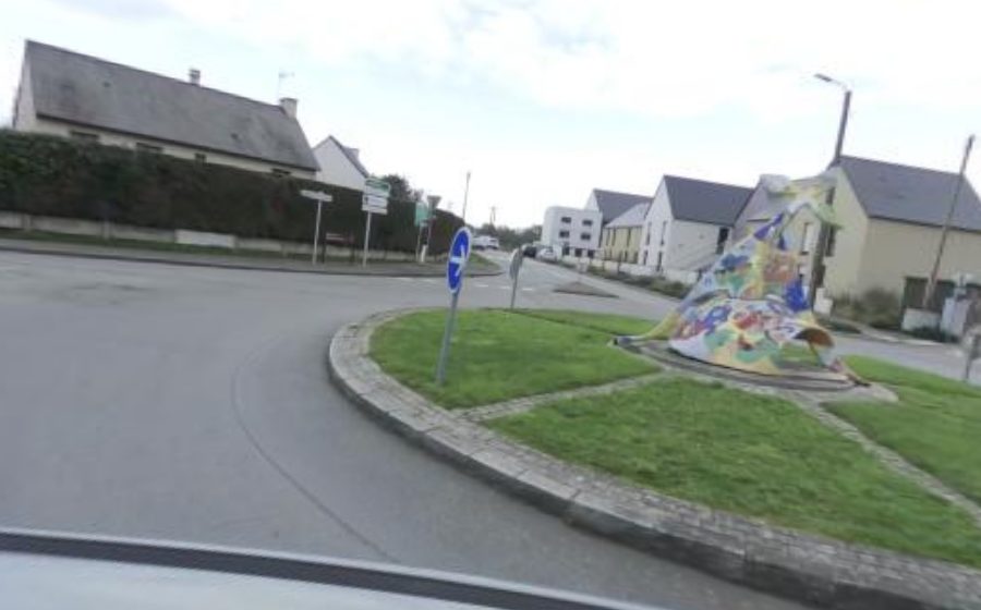 Vue du Rond-Point de l'Hermine