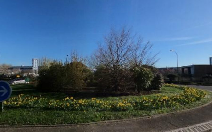 Vue du Rond-Point Galilée