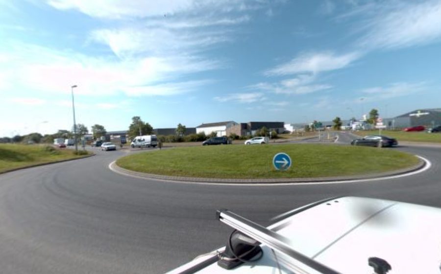 Vue du Rond-Point du Pouldrez