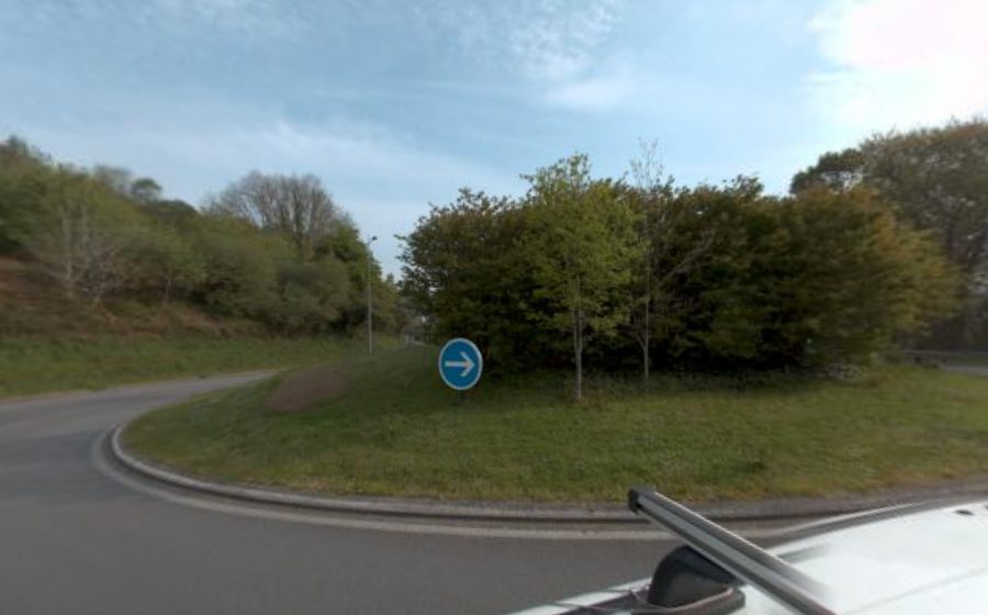 Vue du Rond-Point de Kergreis