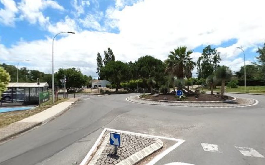 Vue du Rond-Point de l'Europe