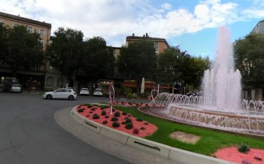 Vue du Place du Mandarous
