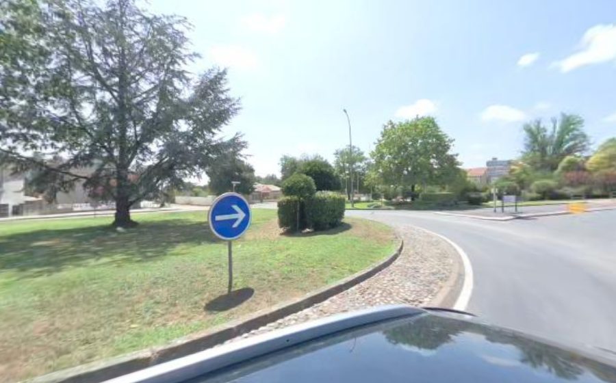 Vue du Rond-Point du Collège