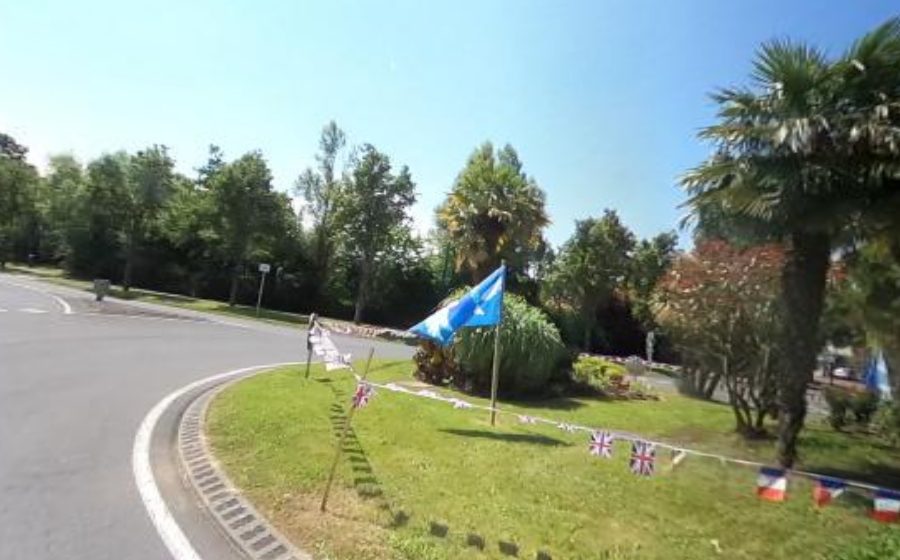 Vue du Rond-Point des Palmiers
