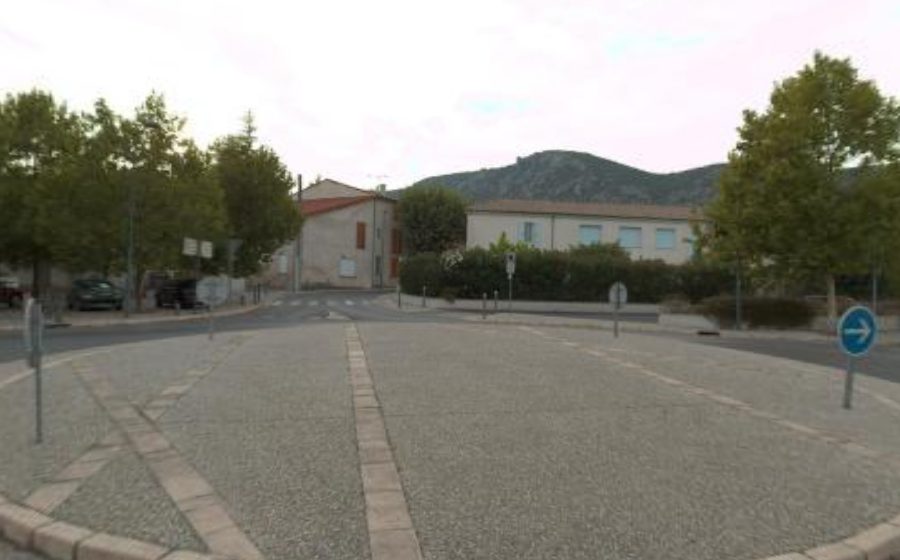 Vue du Rond-Point des Quatre Chemins