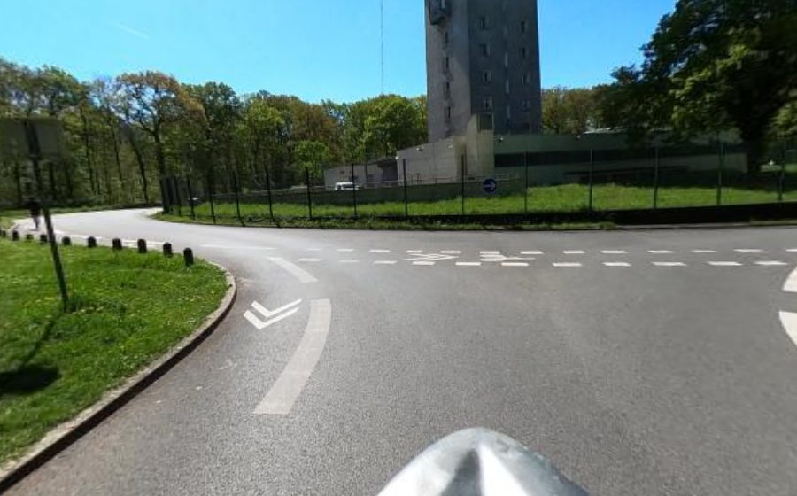 Vue du Carrefour de l'Étoile du Pavé de Meudon