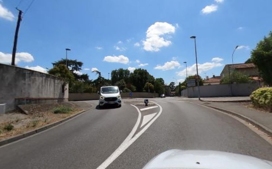 Vue du Rond-Point Étienne Collongues