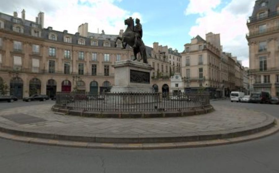 Vue du Place des Victoires