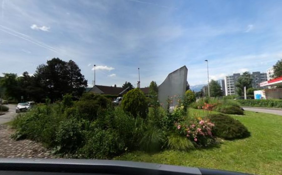 Vue du Rond-Point Nelson Mandela