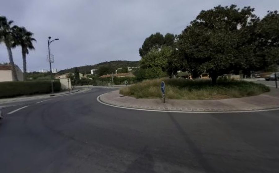 Vue du Rond-Point du 54e Régiment d'Artillerie