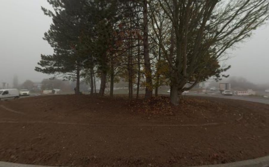 Vue du Rond-point anonyme n°19851665