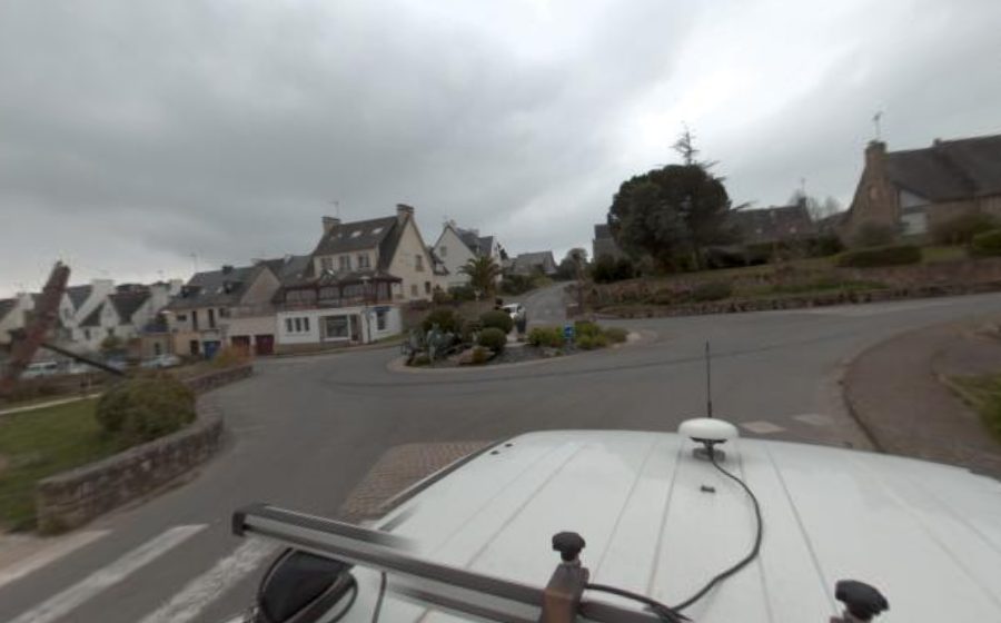 Vue du Rond-Point de Kergrand