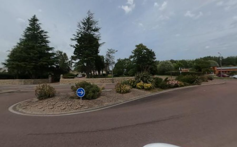 Vue du Rond-point anonyme n°208551257