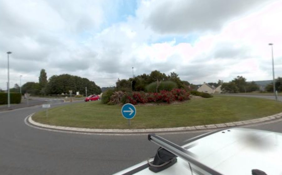 Vue du Rond-Point de L'Iroise