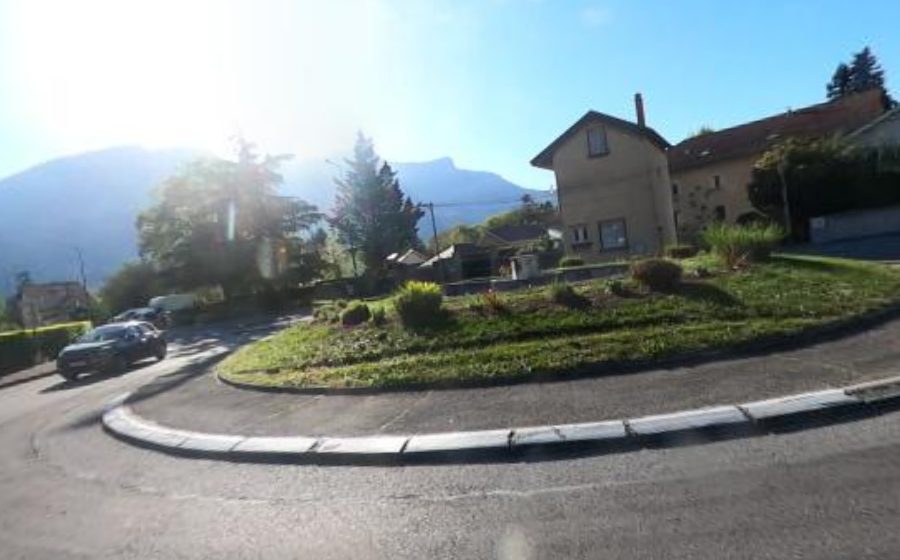 Vue du Rond-Point de l'Europe