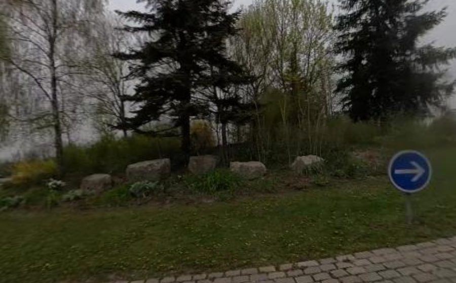 Vue du Rond-Point de l'Écluse