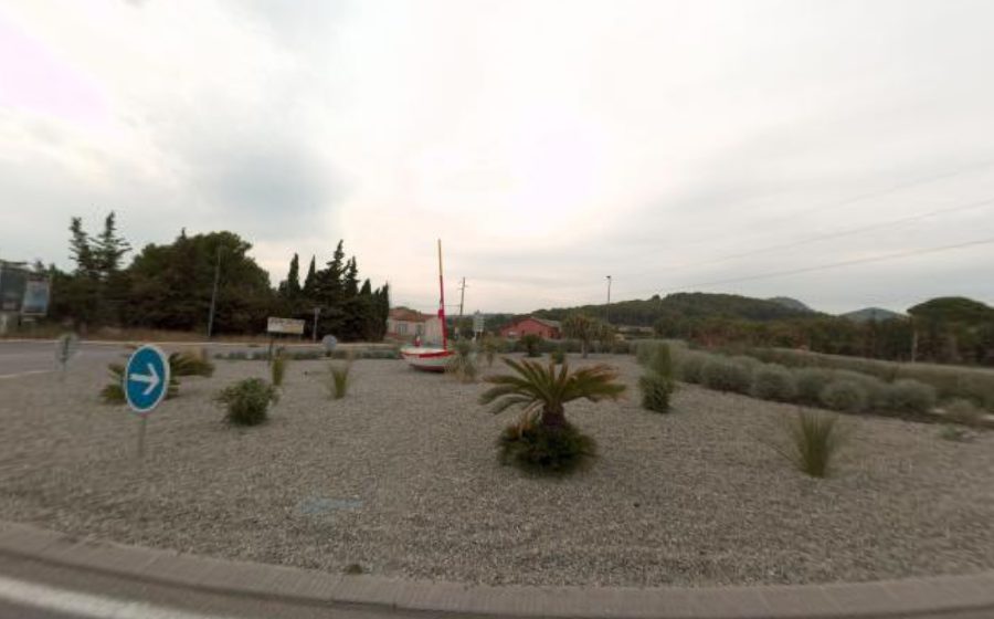 Vue du Giratoire de l’Ordre du Mérite Maritime