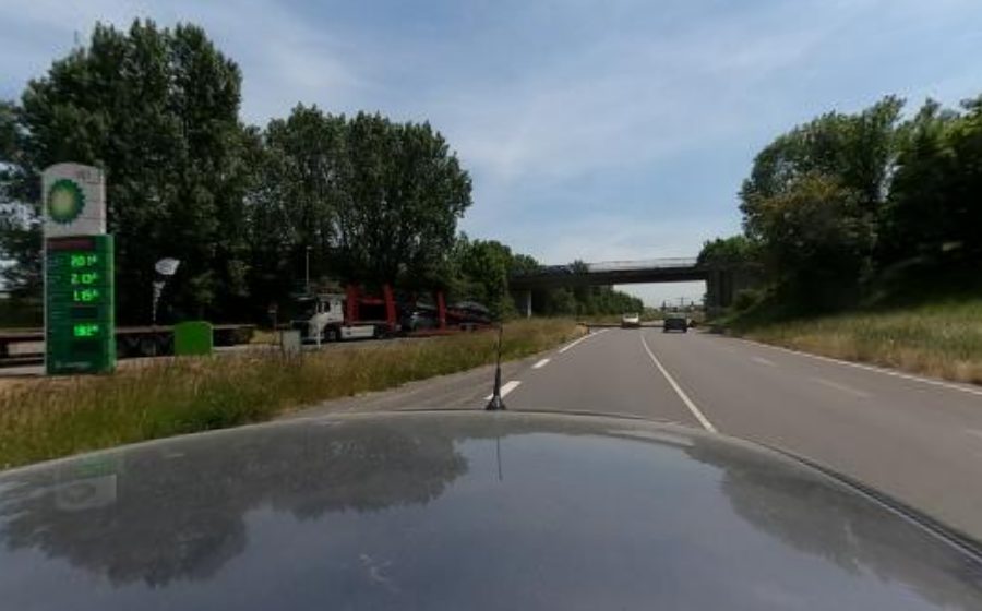 Vue du Voie du Général de Gaulle