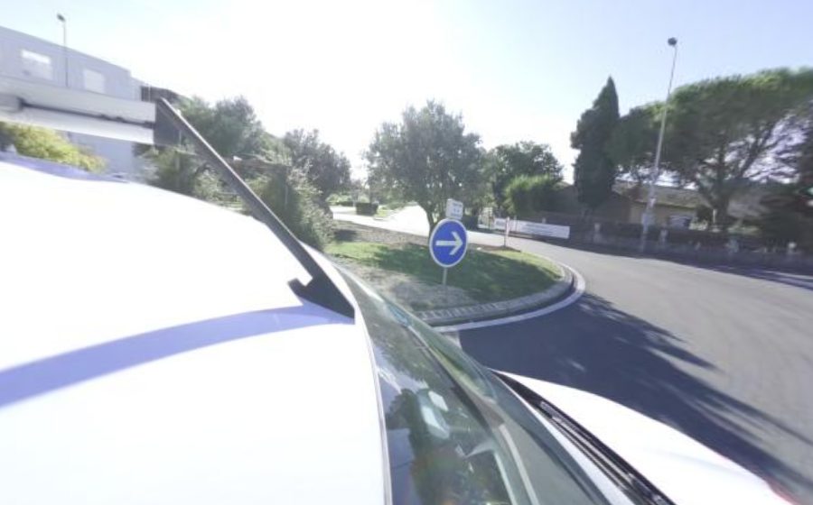 Vue du Rond-point de la Déportation