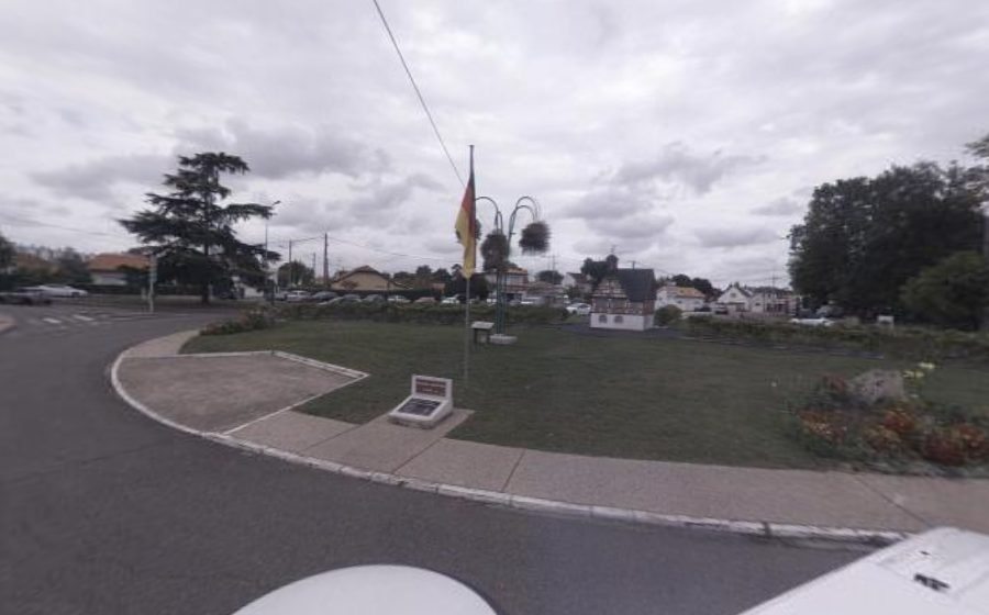 Vue du Rond-Point de Seeheim-Jugenheim