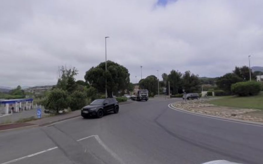 Vue du Rond-Point de l'Europe
