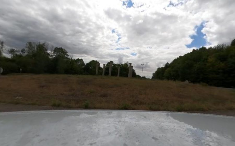 Vue du Rond-Point des Colonnes